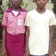 2 of the orphans we are sponsoring through school